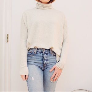 Long sleeve turtle neck